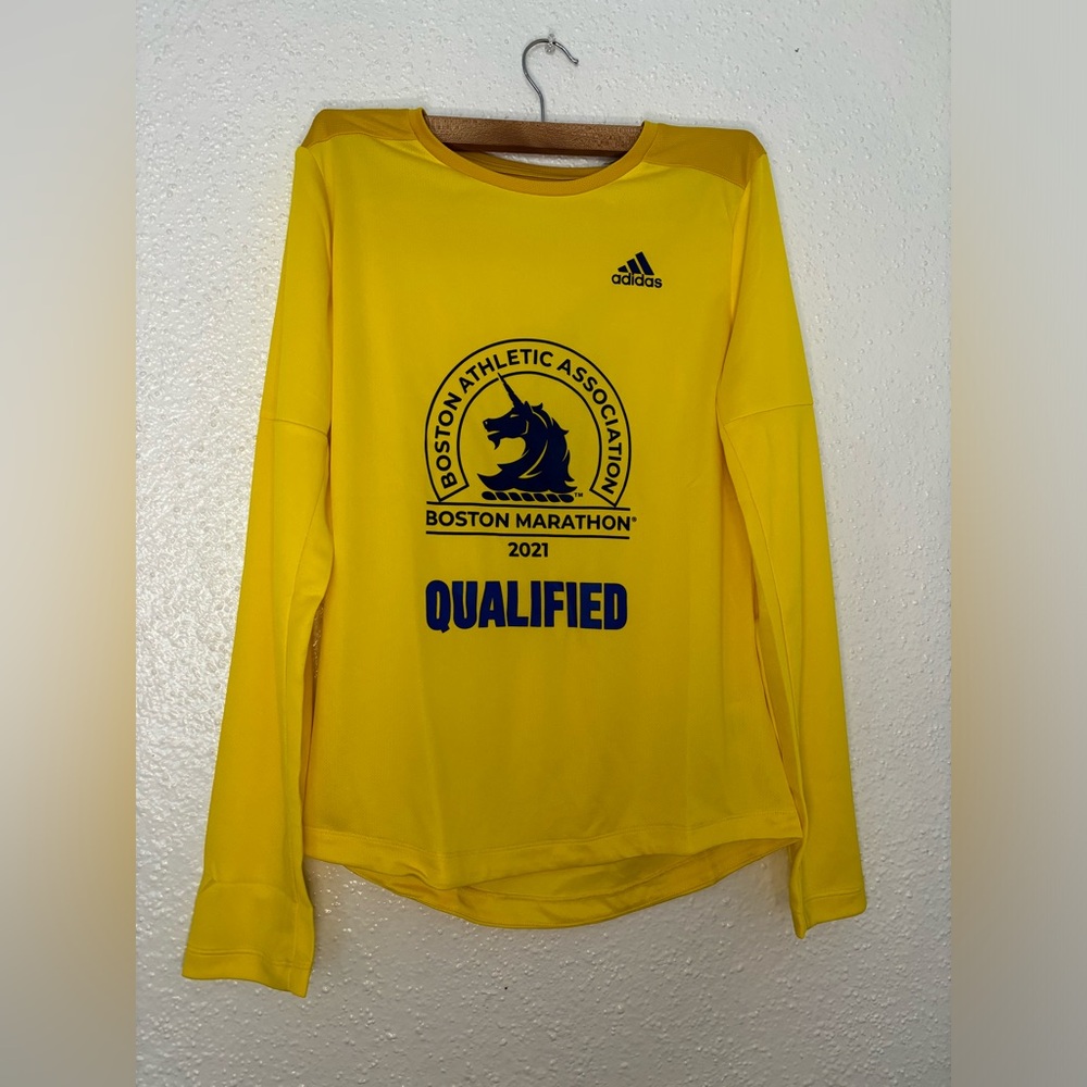 2021 Adidas Boston Marathon T-shirt for women new with tag